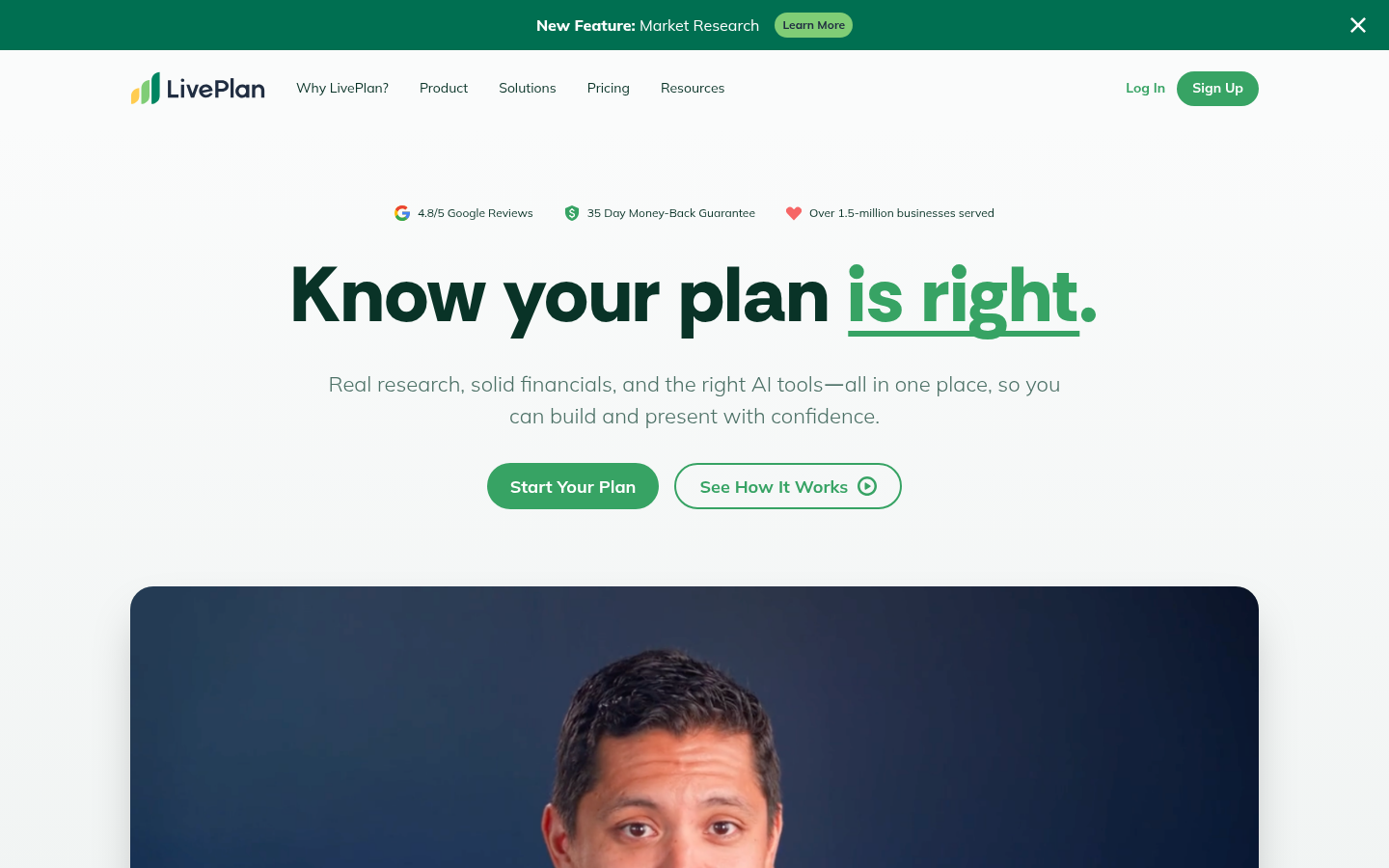 Homepage of the website, as captured