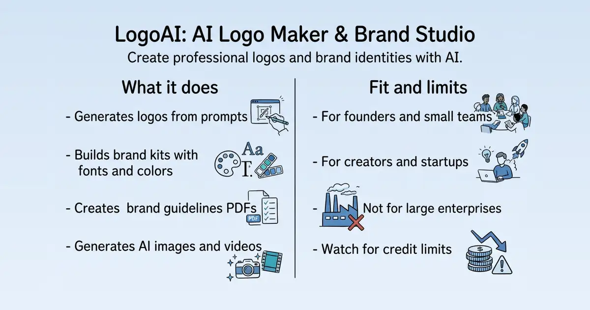LogoAI at a glance