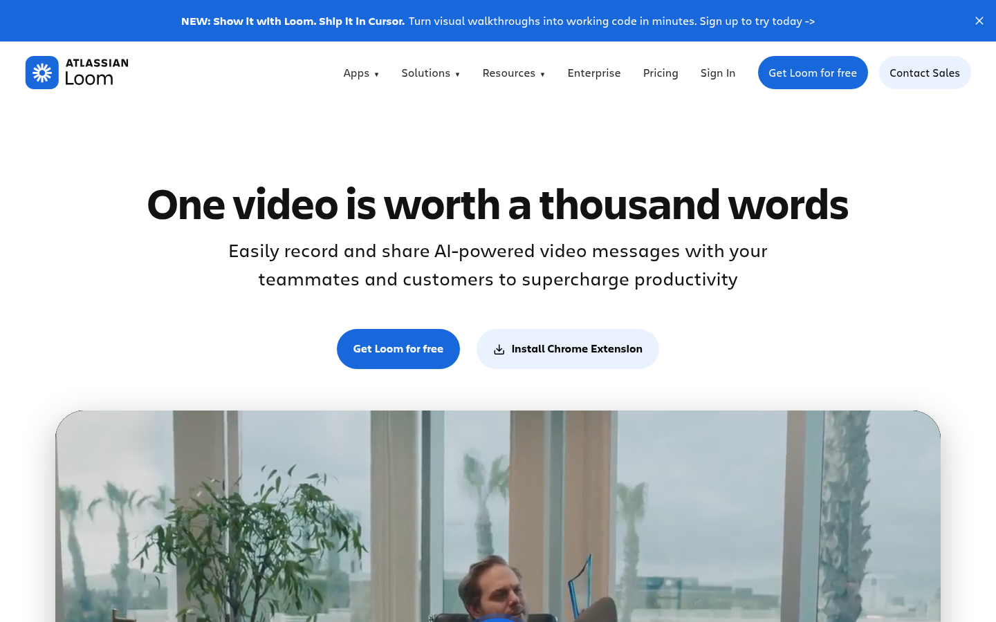 Homepage of the website, as captured