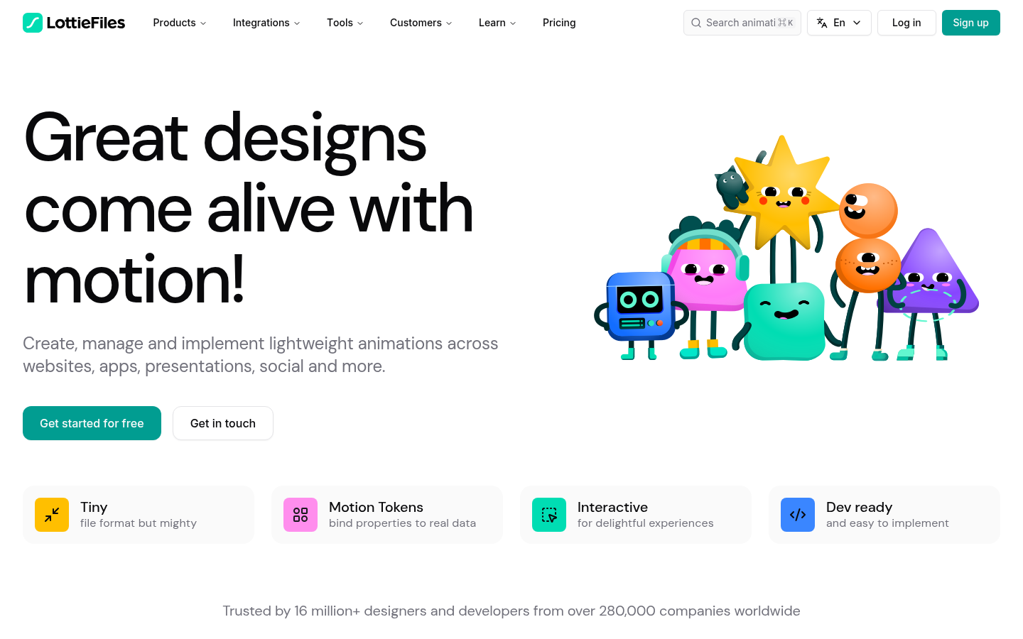 Homepage of the website, as captured