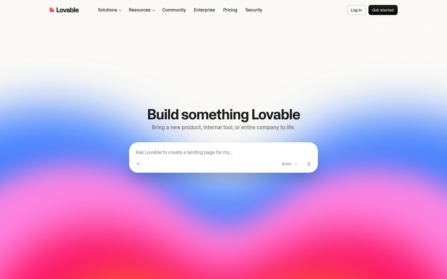 Homepage of the website, as captured