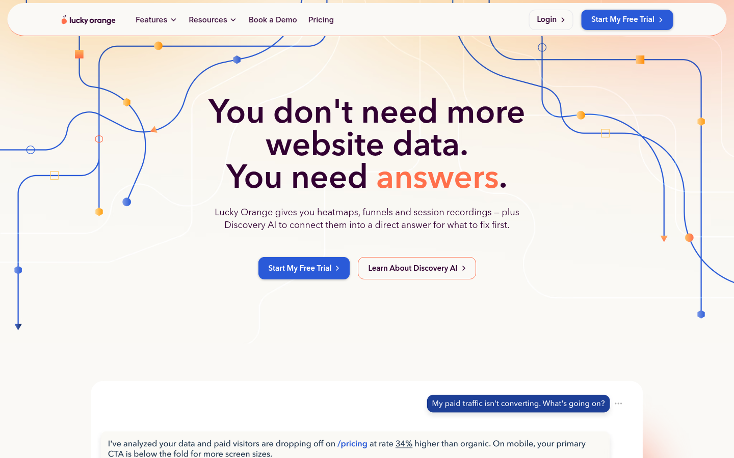 Homepage of the website, as captured