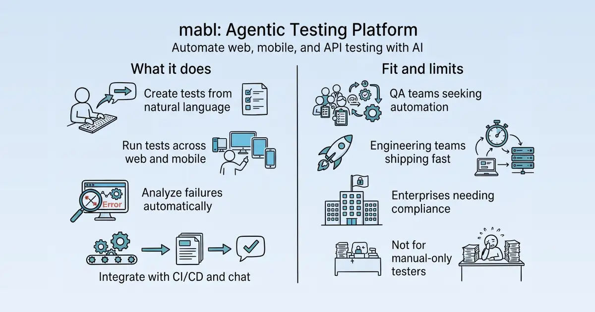 mabl at a glance