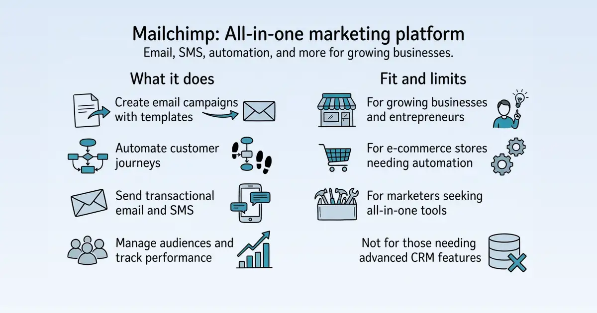 Mailchimp at a glance