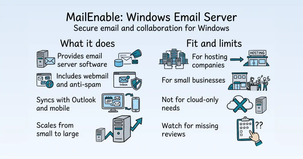 MailEnable at a glance