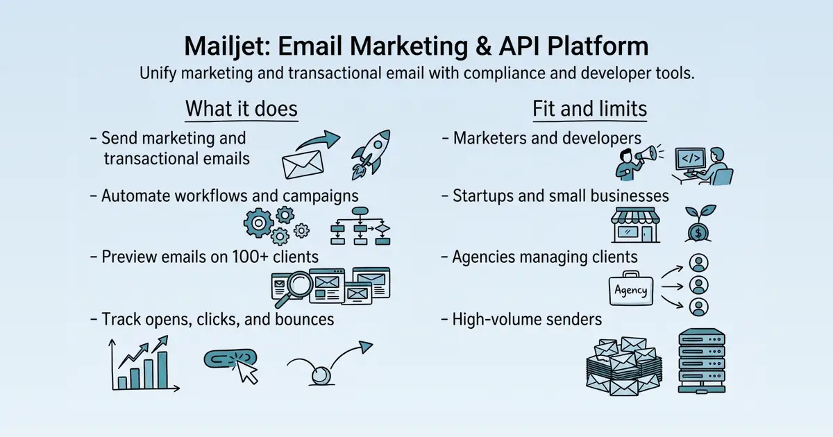 Mailjet at a glance