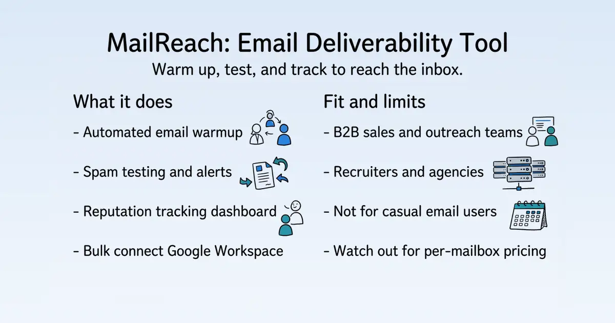 MailReach at a glance