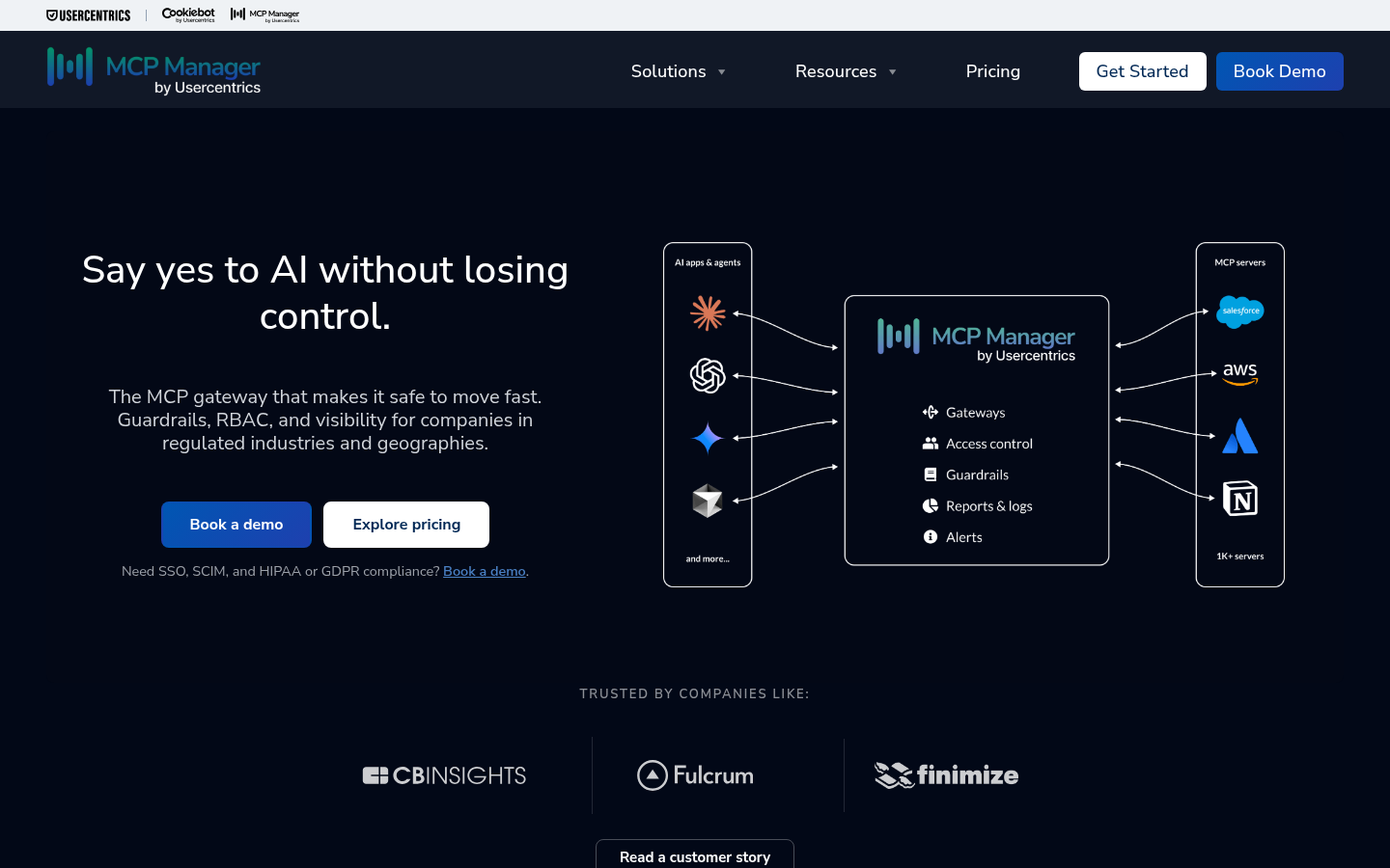 Homepage of the website, as captured