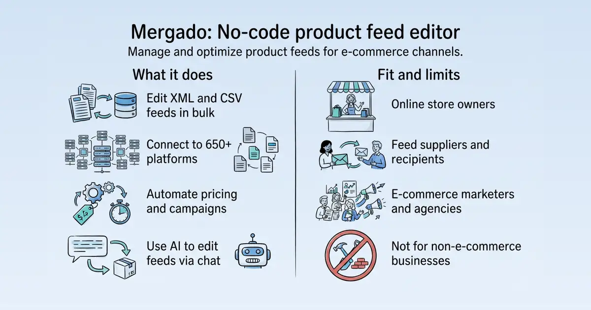 Mergado at a glance