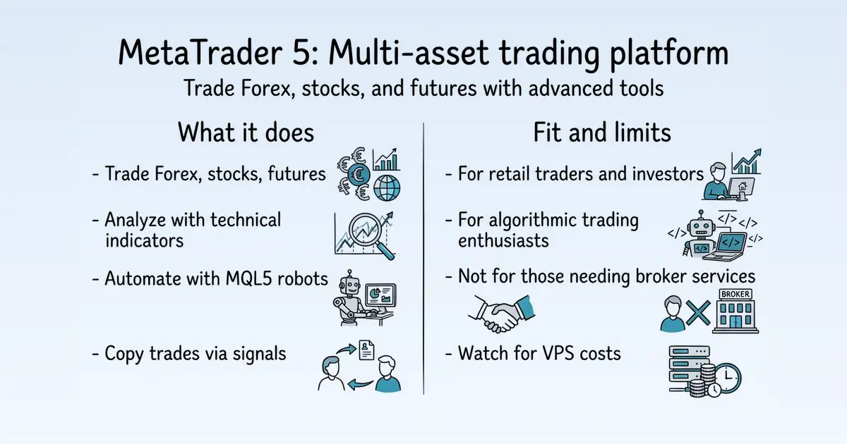 MetaTrader 5 at a glance