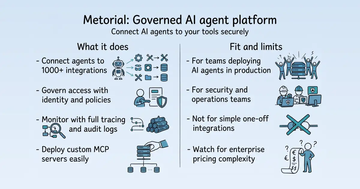 Metorial at a glance