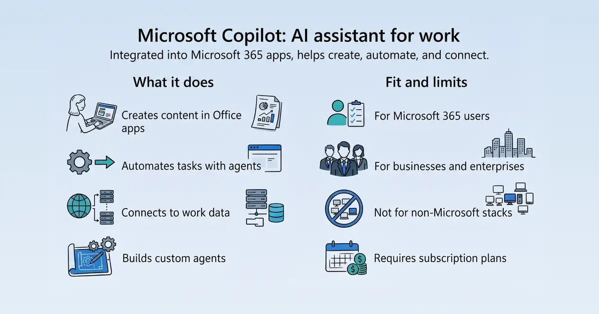 Microsoft Copilot at a glance