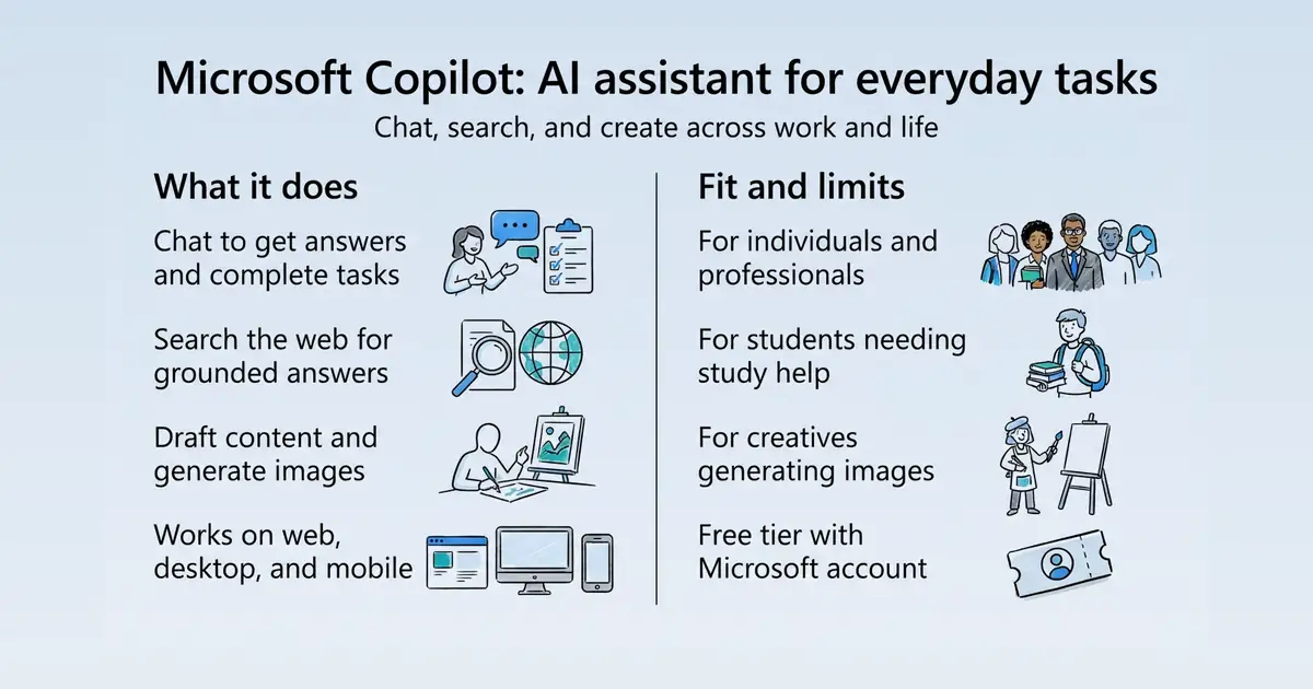 Microsoft Copilot at a glance