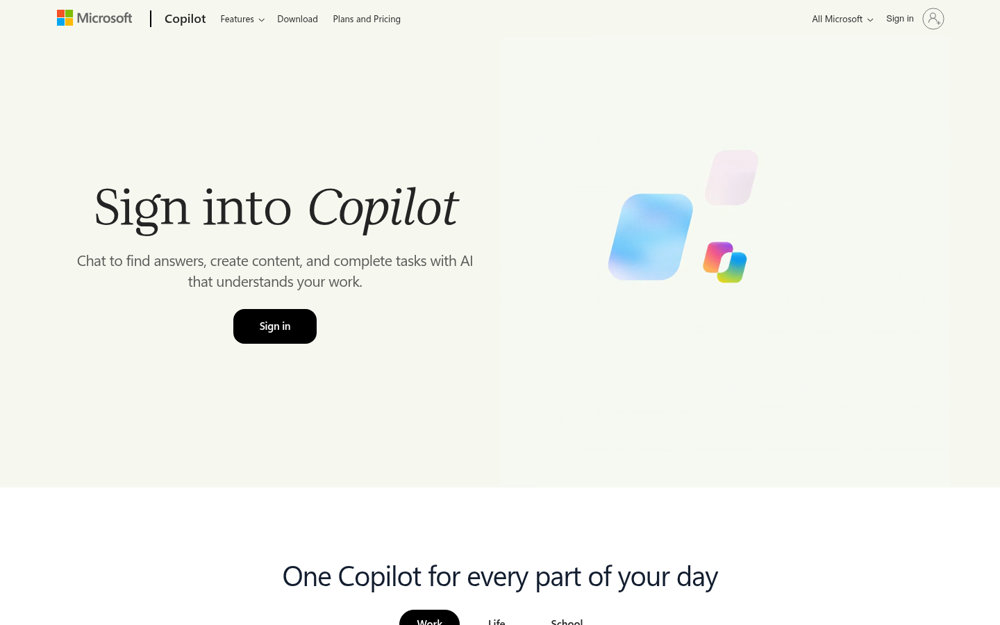 Homepage of the website, as captured