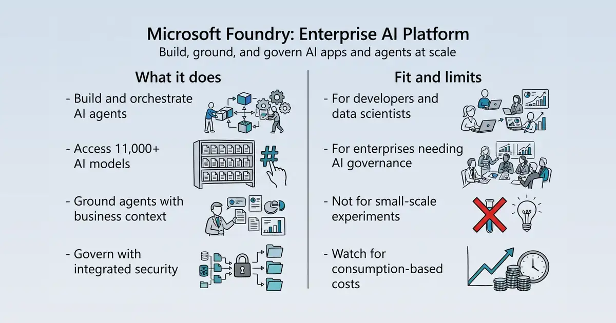 Microsoft Foundry at a glance