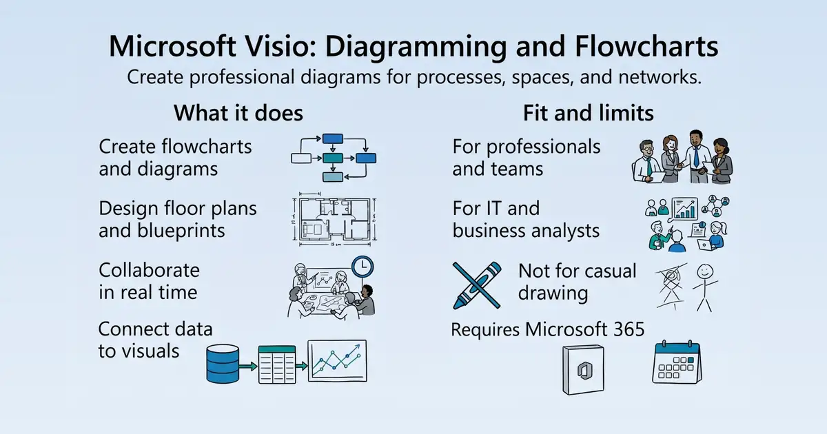 Microsoft Visio at a glance