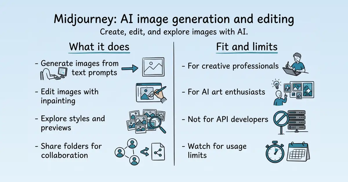 Midjourney at a glance