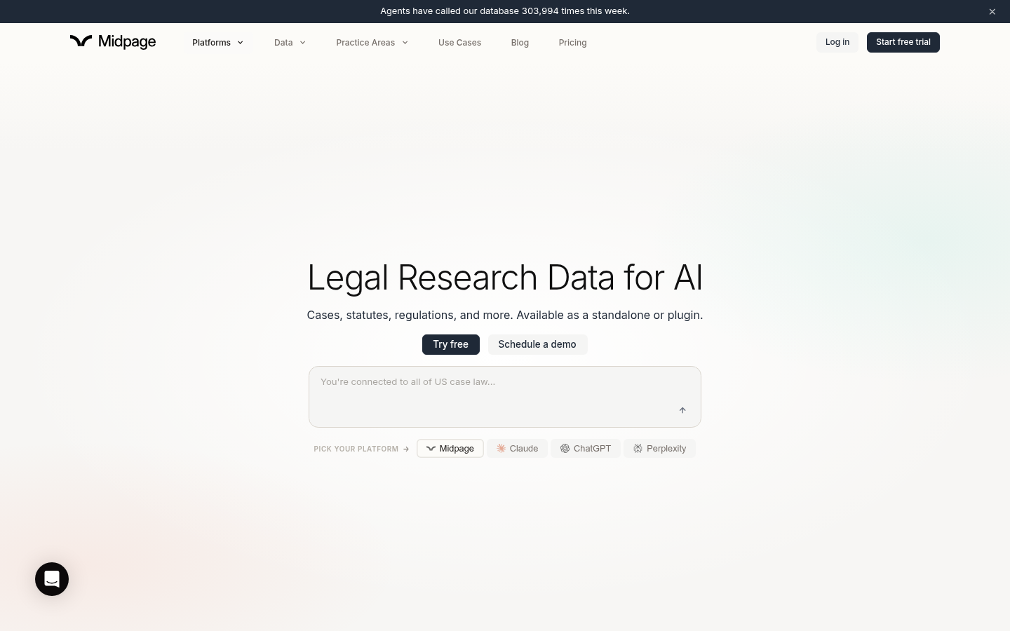 Homepage of the website, as captured