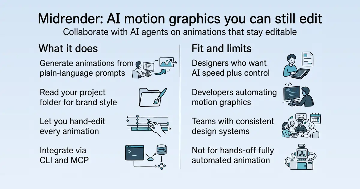 Midrender at a glance