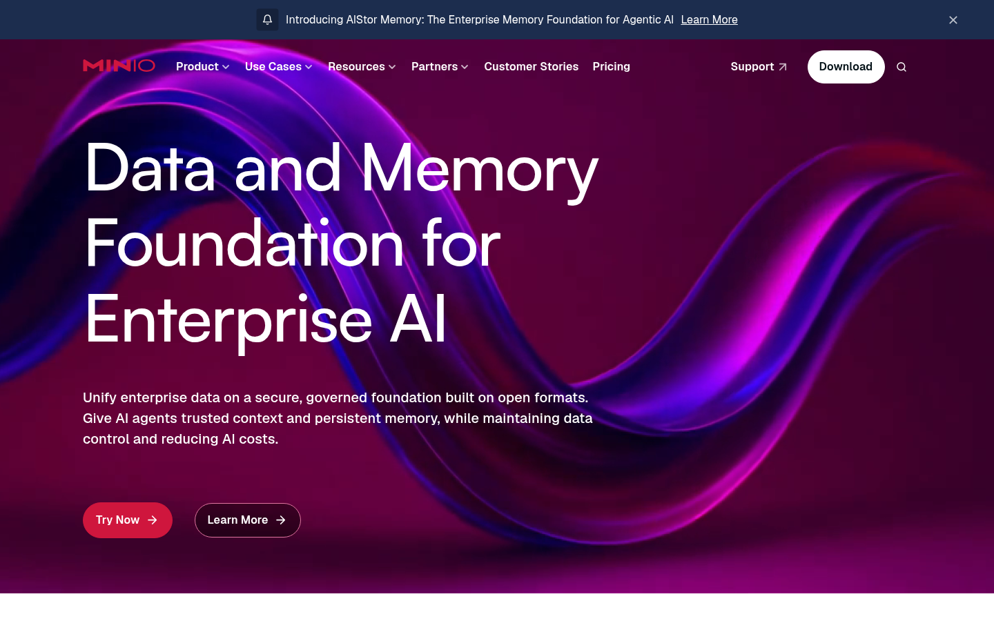 Homepage of the website, as captured