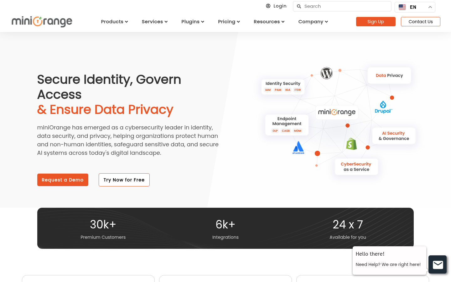 Homepage of the website, as captured