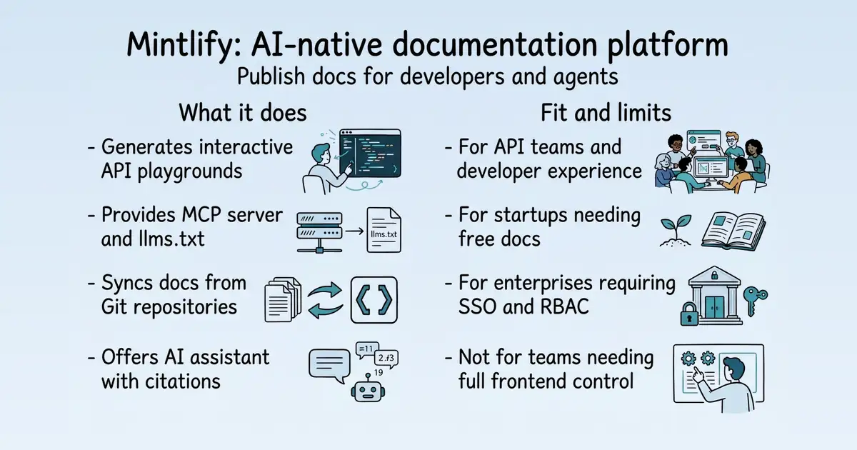 Mintlify at a glance