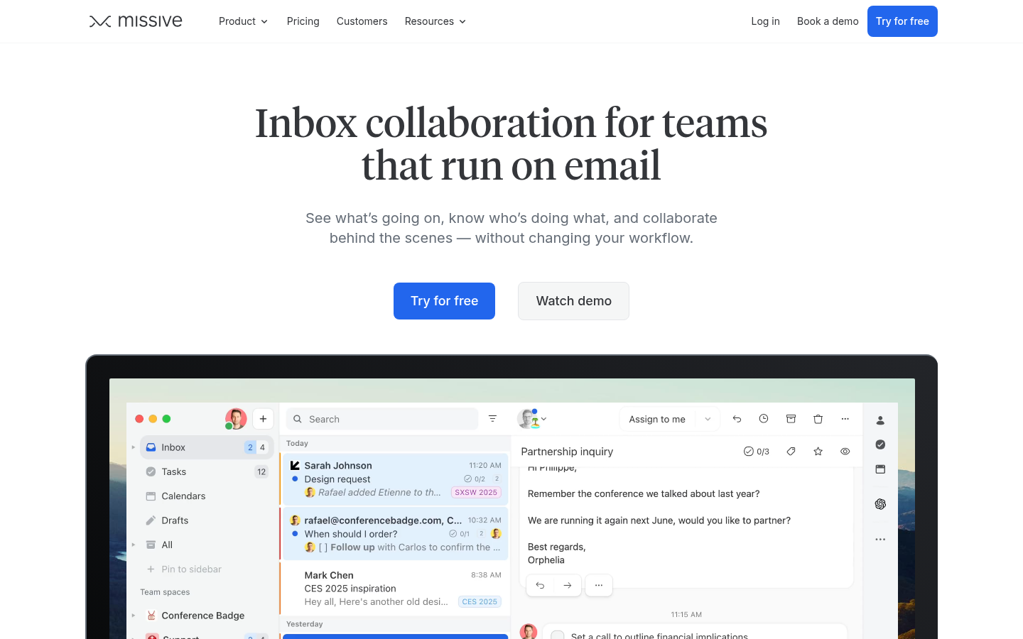 Homepage of the website, as captured