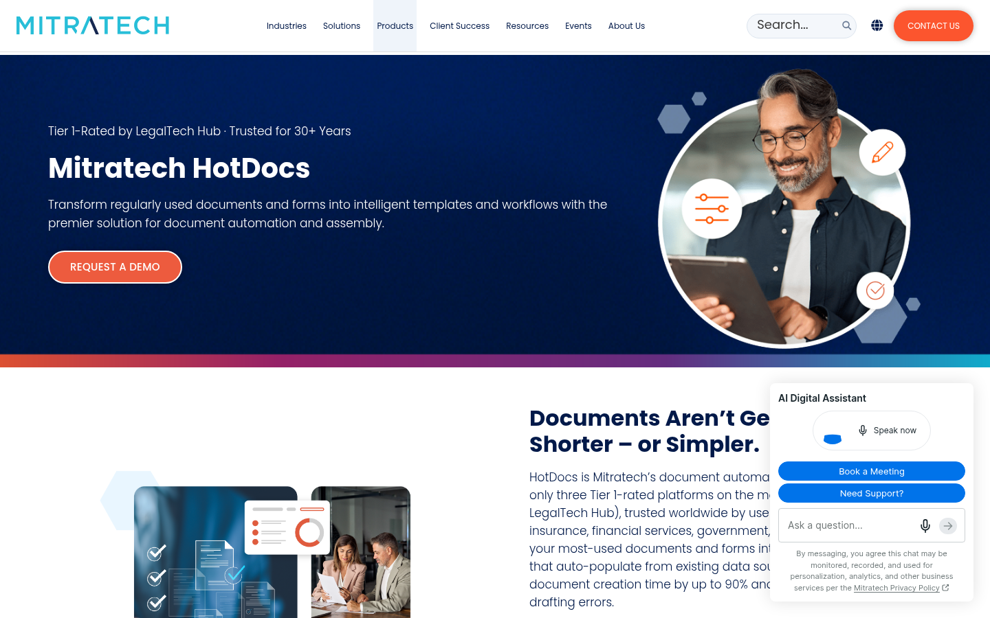 Homepage of the website, as captured