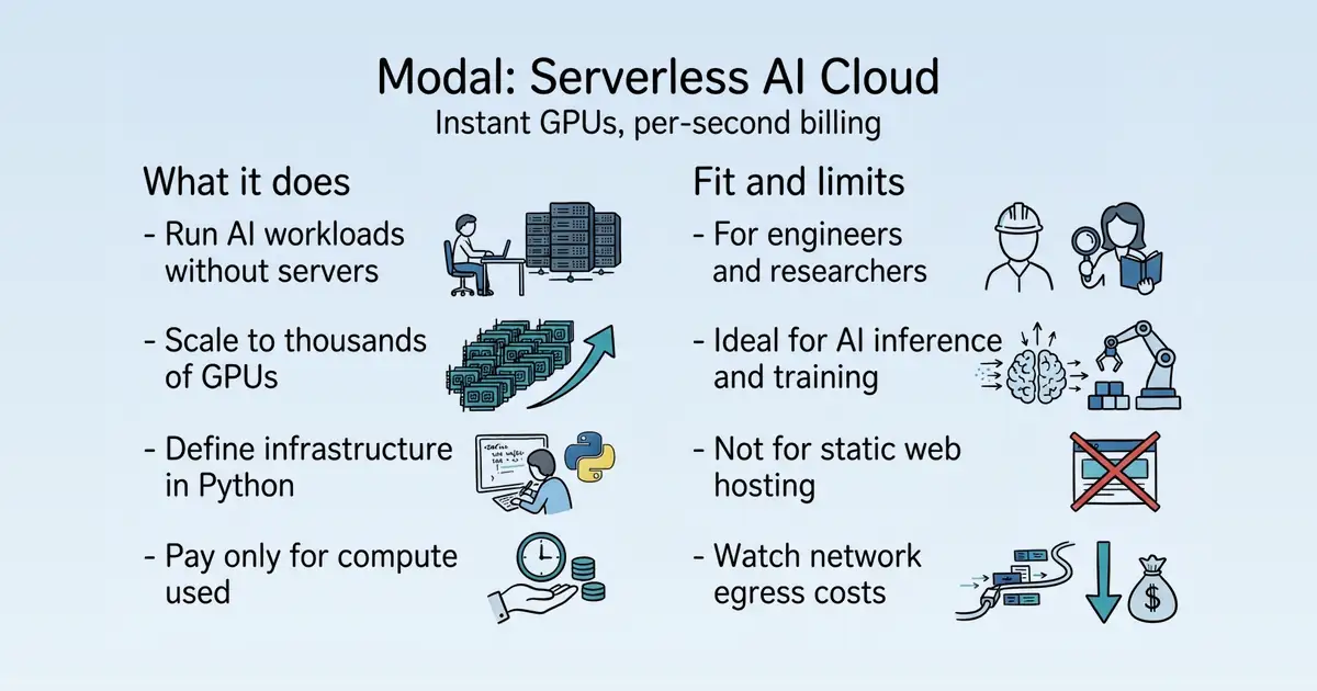 Modal at a glance