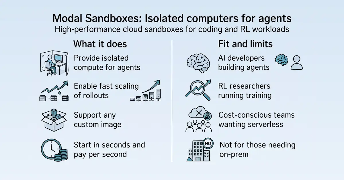 Modal Sandboxes at a glance