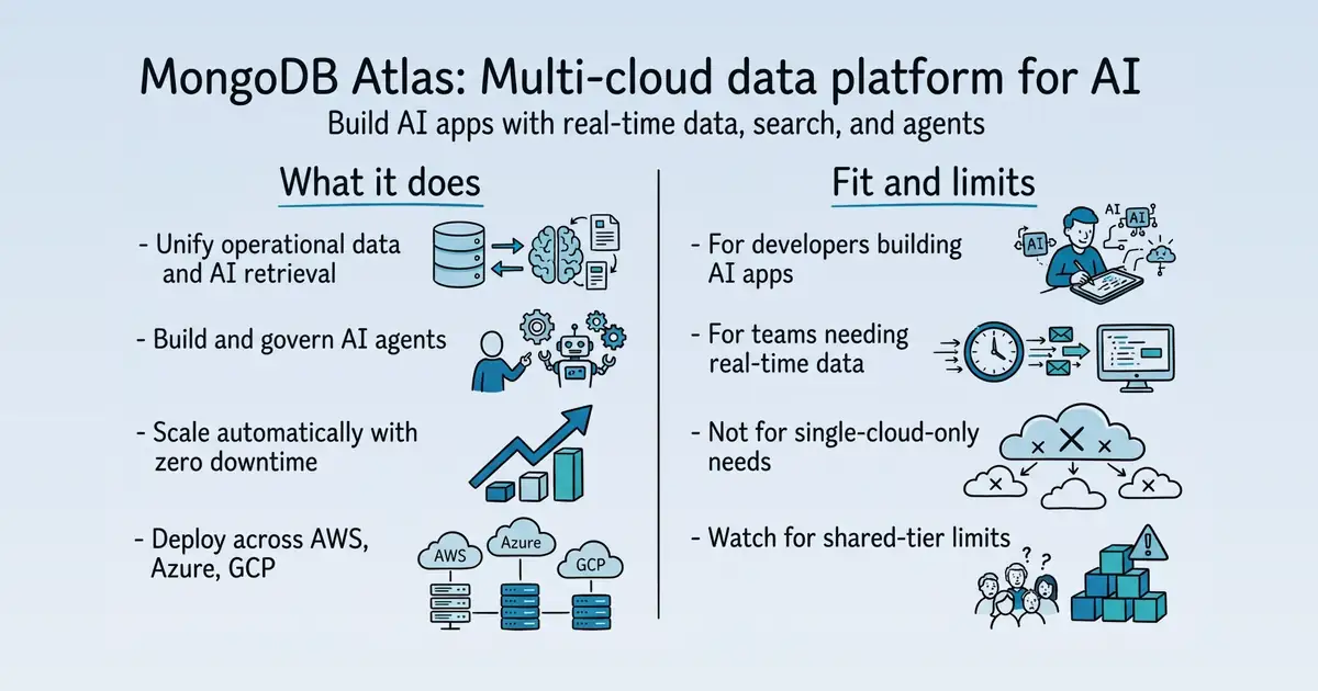 MongoDB Atlas at a glance