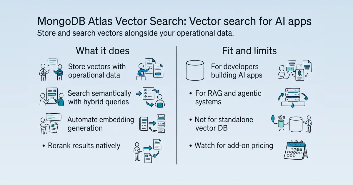 MongoDB Atlas Vector Search at a glance