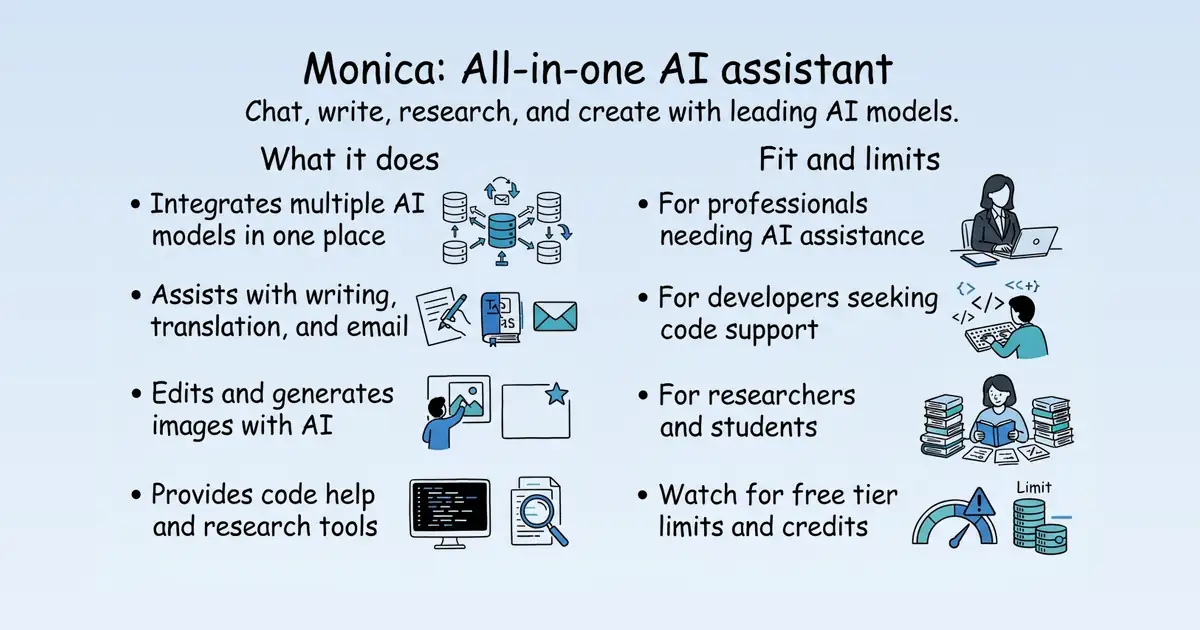 Monica at a glance