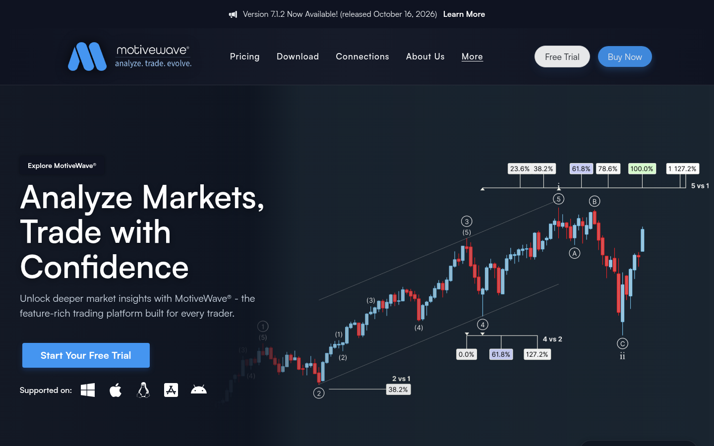 Homepage of the website, as captured