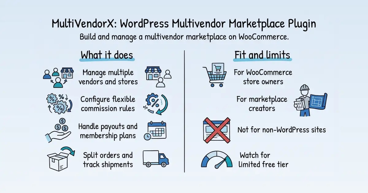 MultiVendorX at a glance