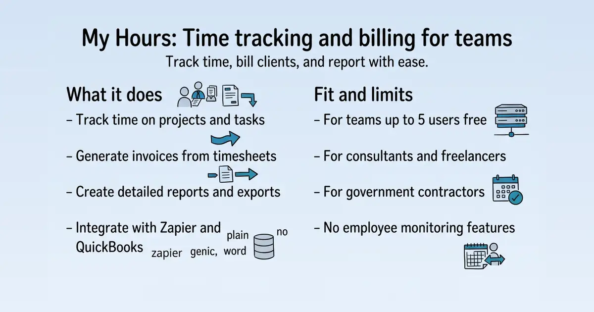 My Hours at a glance