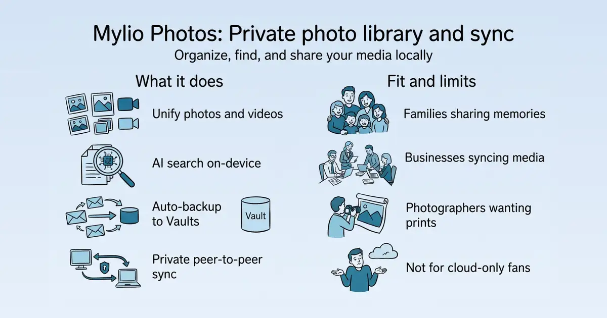 Mylio Photos at a glance