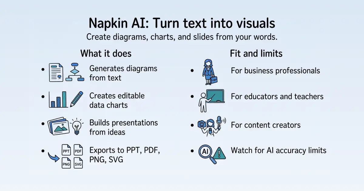 Napkin AI at a glance