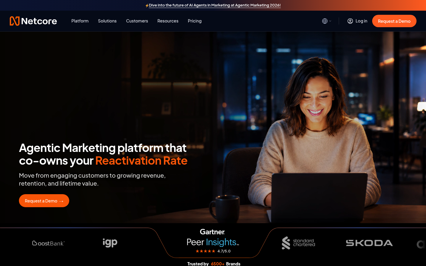 Homepage of the website, as captured