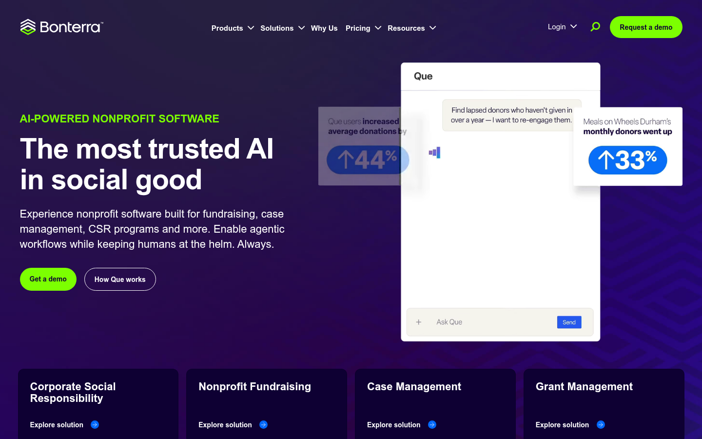Homepage of the website, as captured