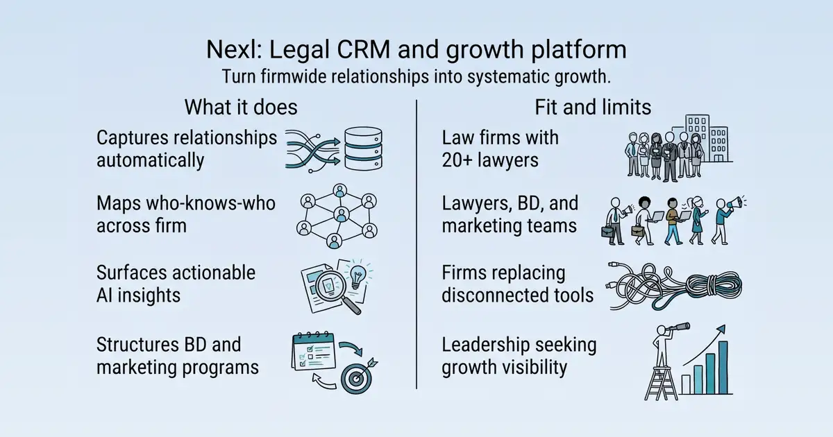 Nexl at a glance