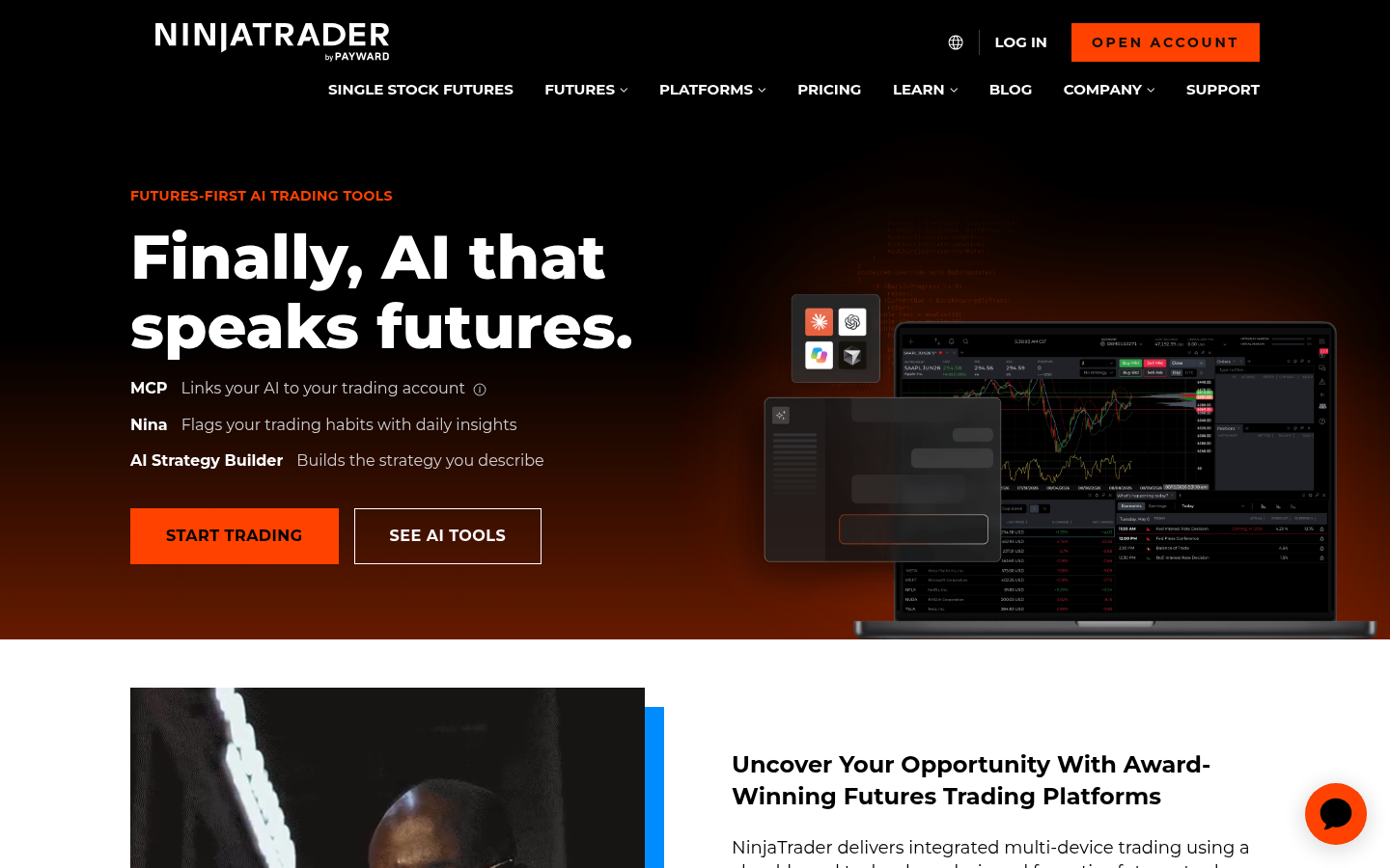 Homepage of the website, as captured