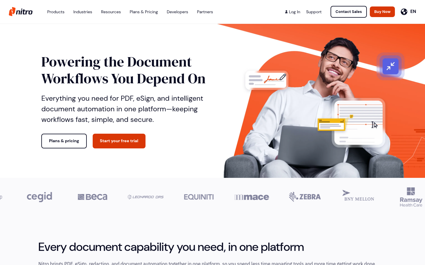 Homepage of the website, as captured