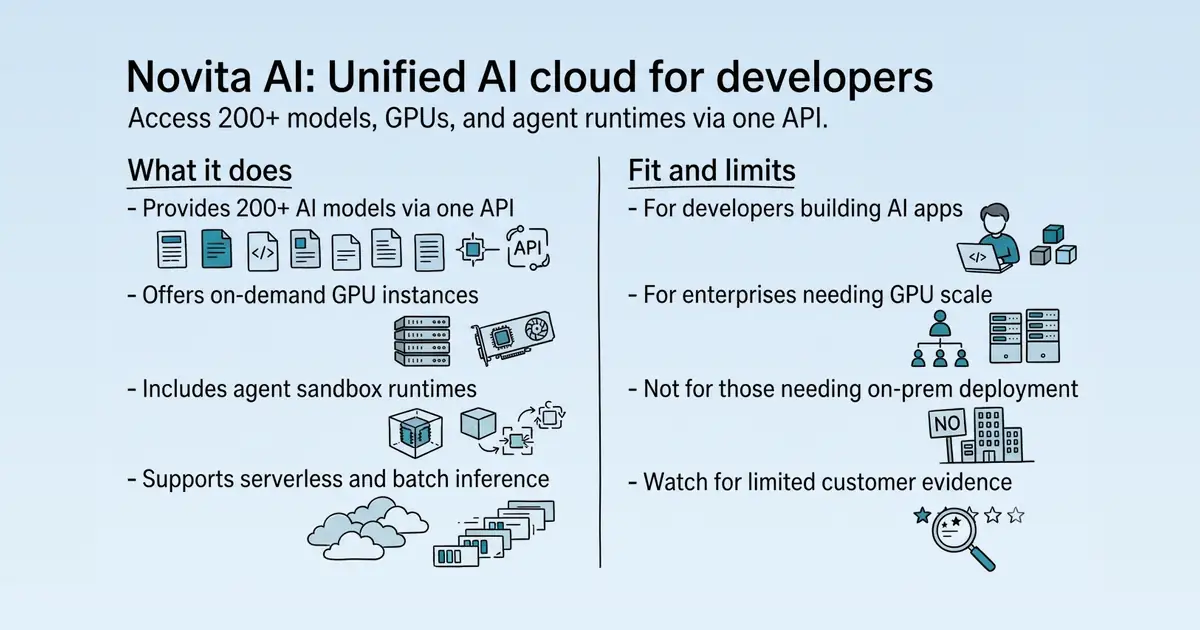 Novita AI at a glance