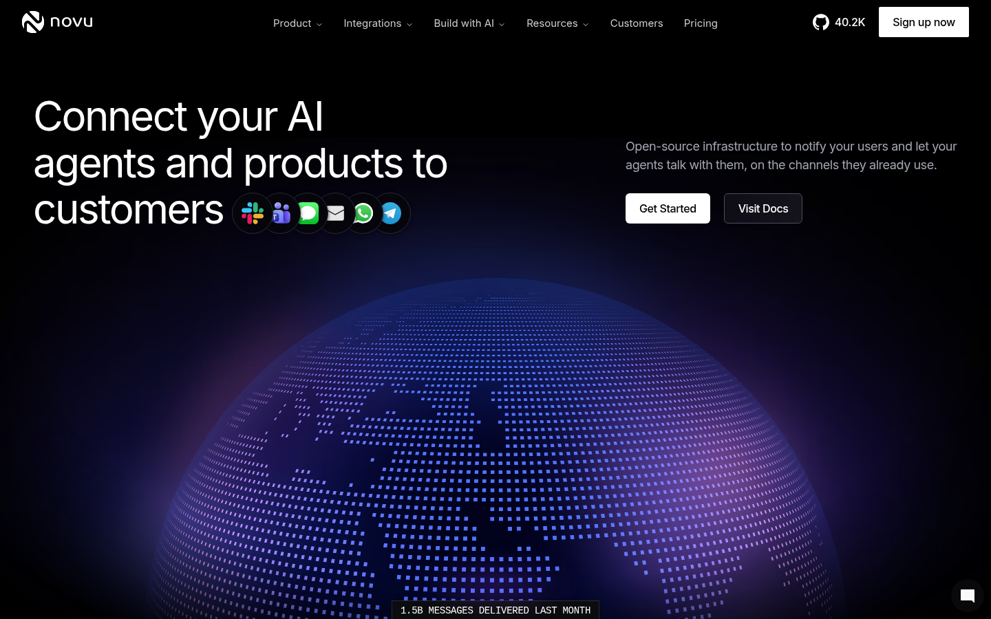 Homepage of the website, as captured