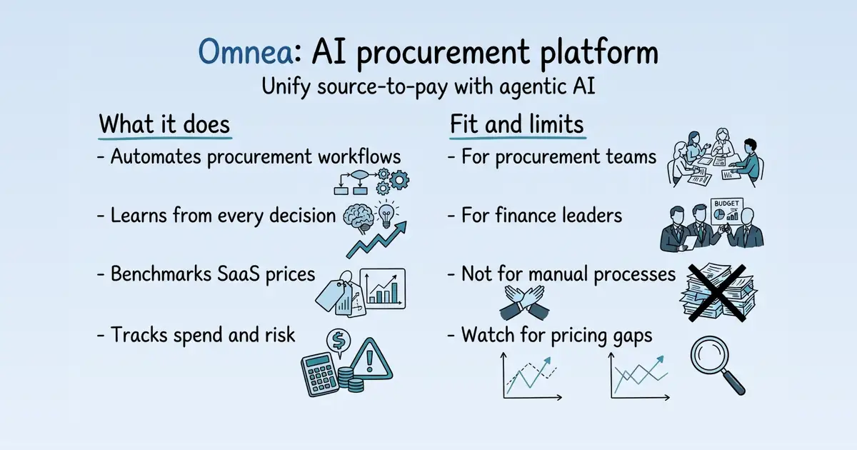 Omnea at a glance