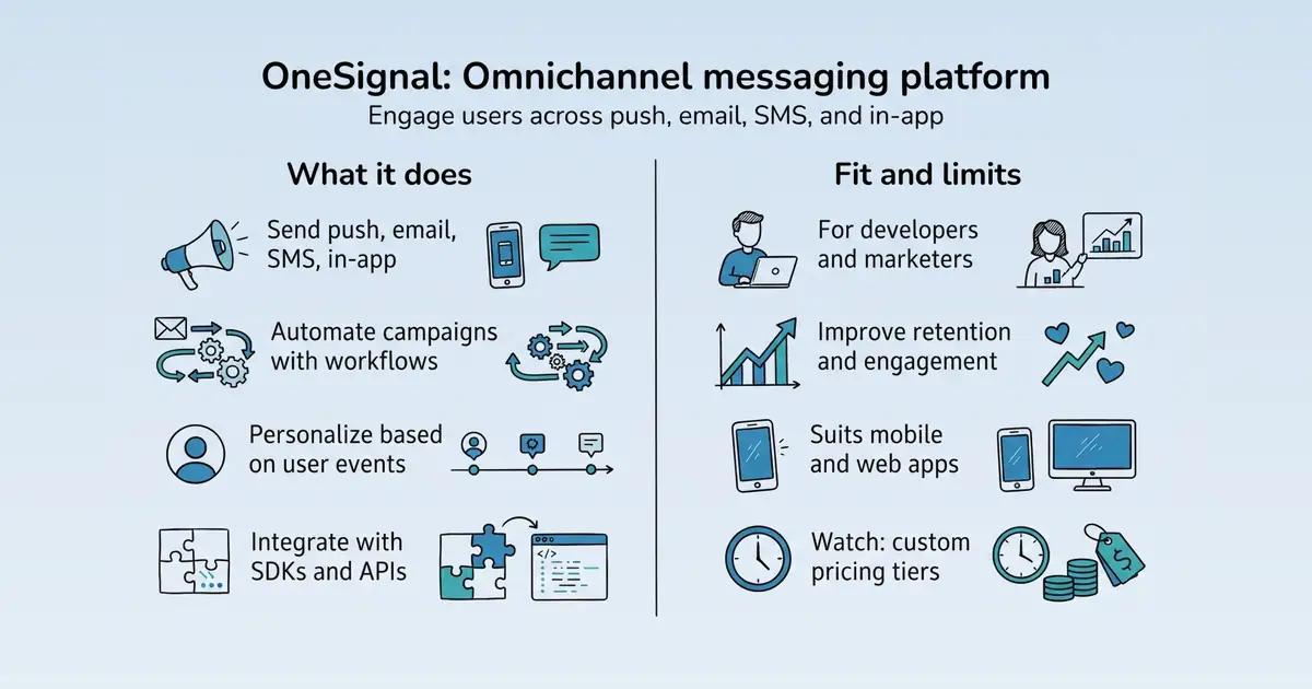 OneSignal at a glance