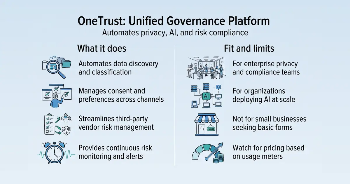 OneTrust at a glance