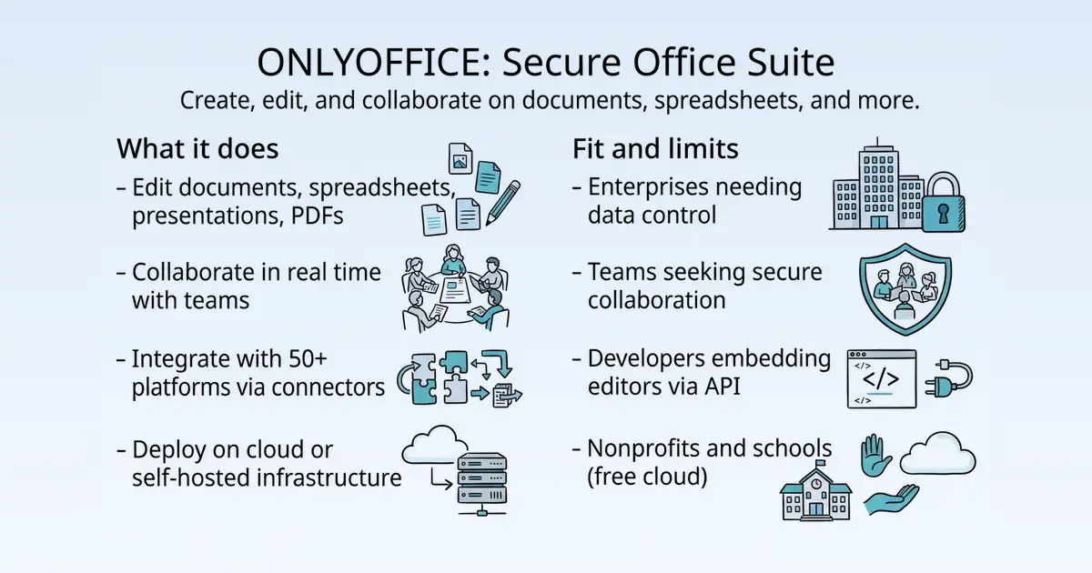 ONLYOFFICE at a glance