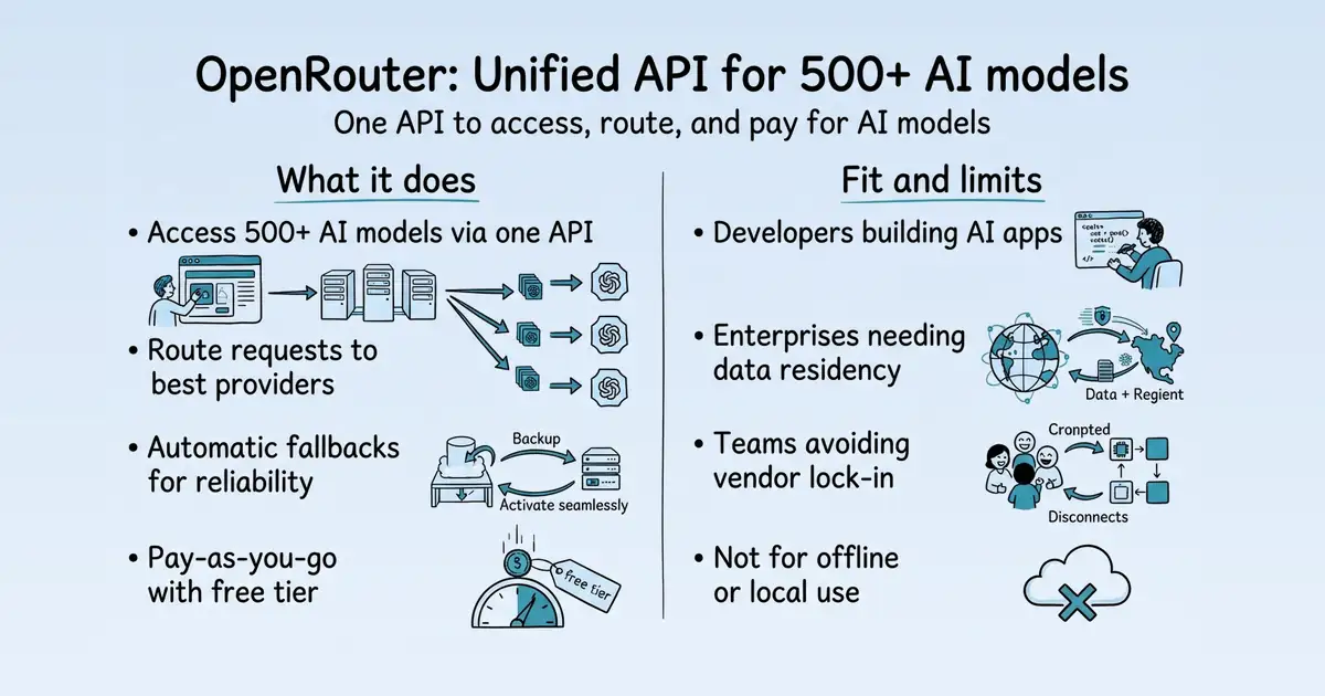 OpenRouter at a glance